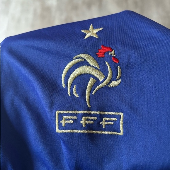Y2K Adidas France National Team Soccer Jersey Thierry Henry #12 - Picture 5 of 7